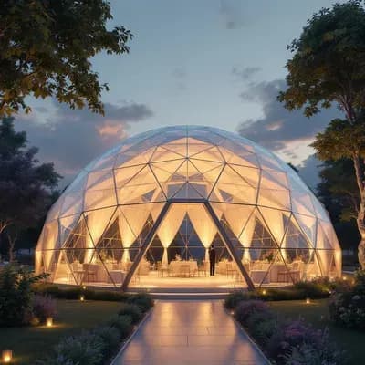 Dome Tents — view 3 by Dhilal Al Qamar Tents & Shades, UAE