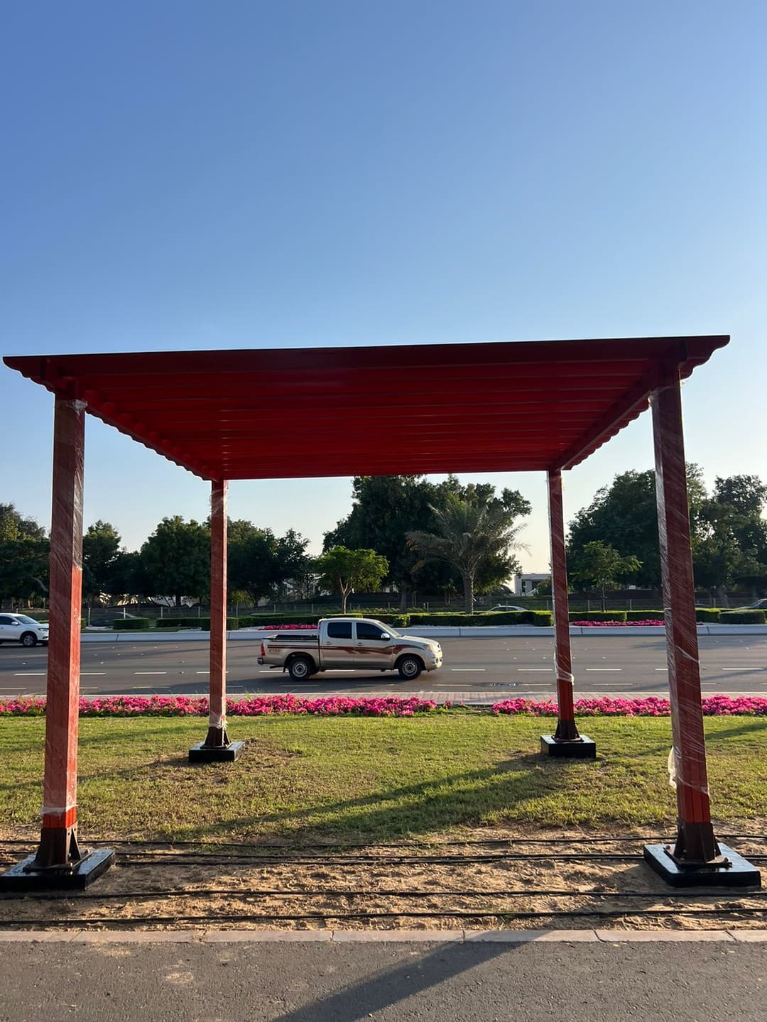 WOODEN PERGOLA