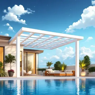 برجولات فايبر جلاس (GRP)